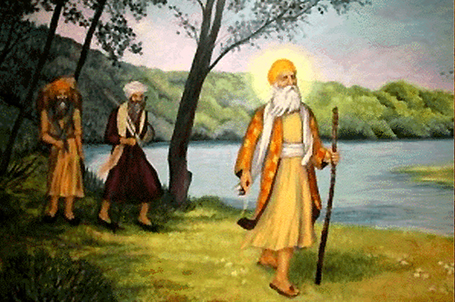 Guru Nanak at Puri